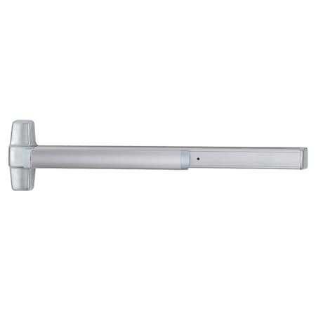 Von Duprin Grade 1 Concealed Vertical Rod Exit Bar, 36-in Device, 80-in to 100-in Door Height, Night Latch Func 9848NL-OP 3 US28